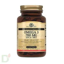 Витамины SOLGAR Двойная Омега-3, 30 капсул в Перми