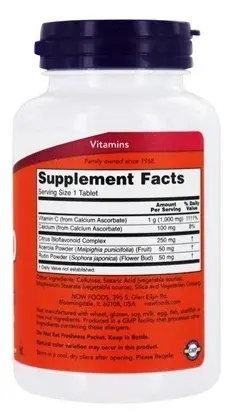 Витамины NOW С-1000 Сила иммунитета, 1000 мг, 100 шт в Перми