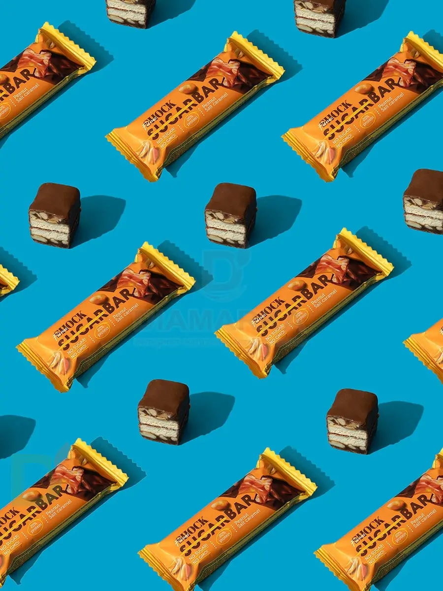 Батончик протеиновый FitnesShock Соленая карамель-Арахис 50гр. в Перми