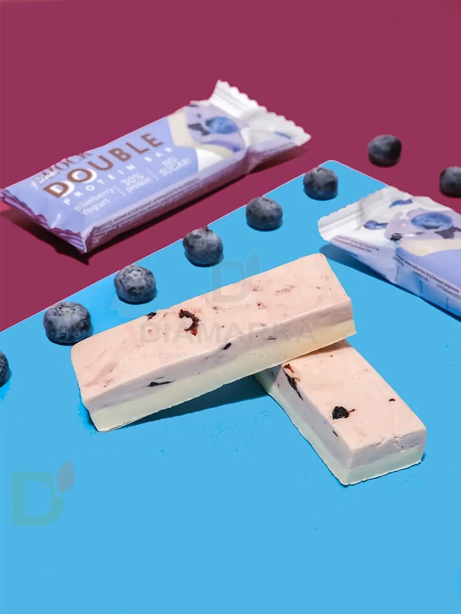 Батончик протеиновый FitnesShock Черничный йогурт 40гр. в Перми