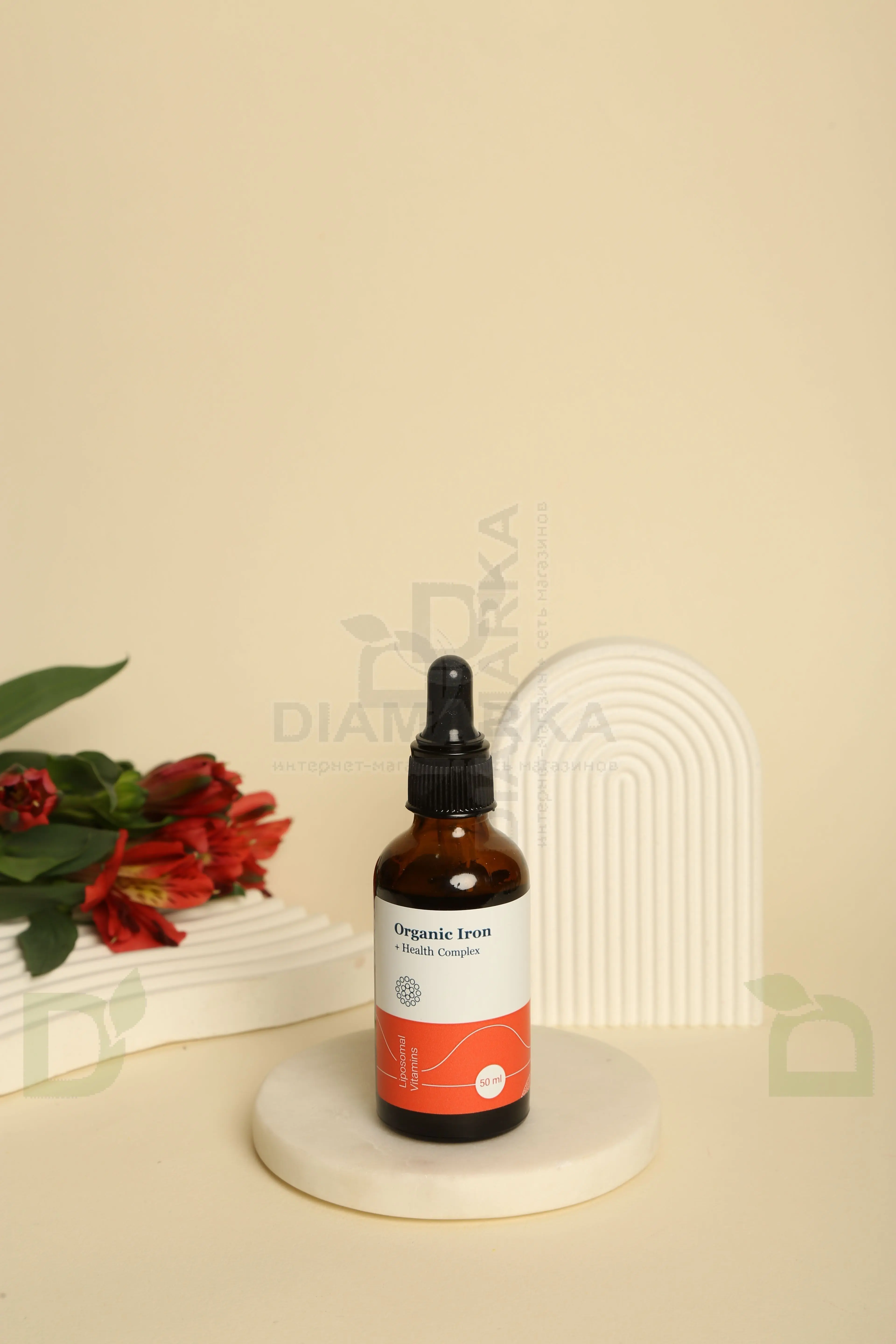 Витамины Liposomal Vitamins ORGANIC IRON 50мл флакон в Перми