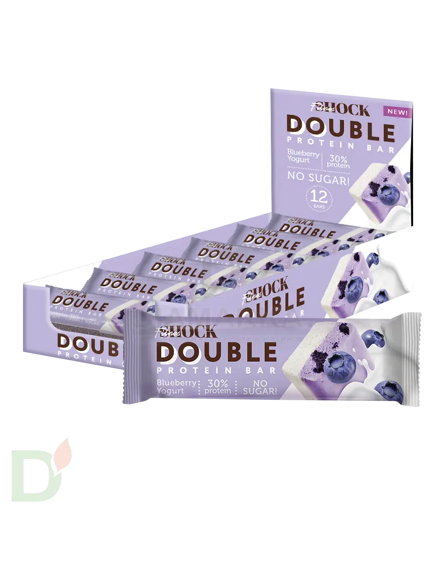 Батончик протеиновый FitnesShock Черничный йогурт 40гр. в Перми