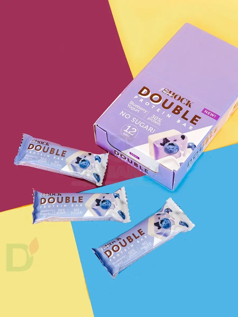 Батончик протеиновый FitnesShock Черничный йогурт 40гр. в Перми