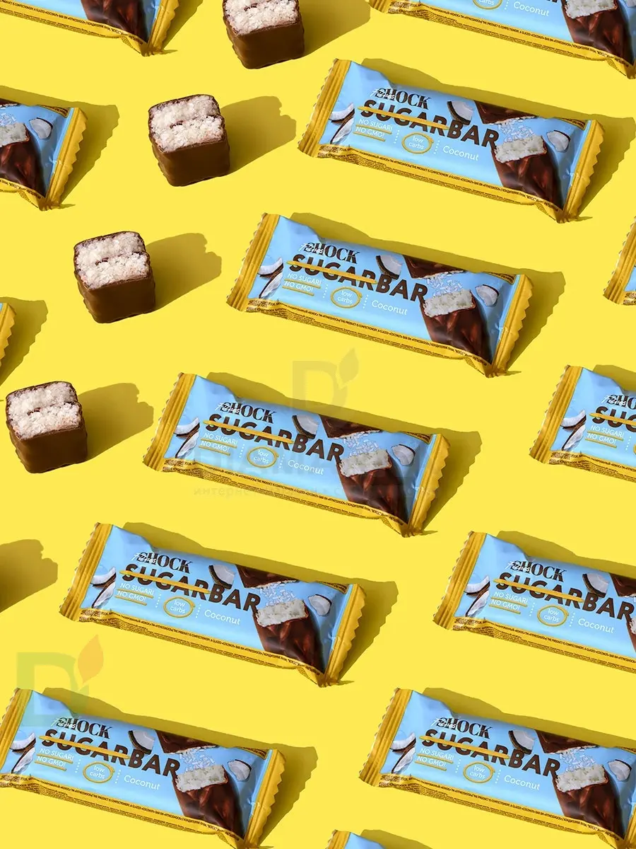 Батончик протеиновый FitnesShock Кокос 50гр. в Перми