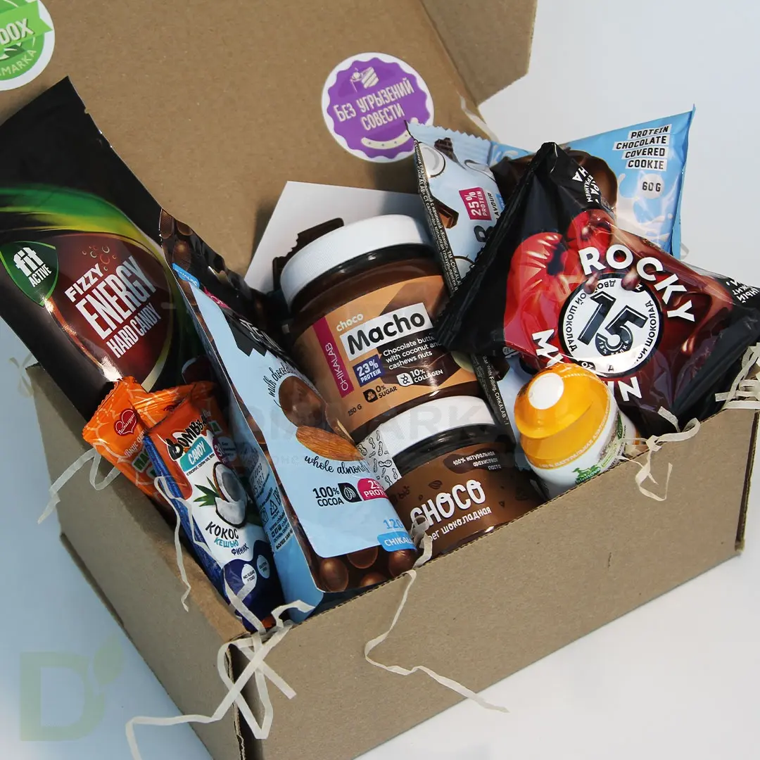 Бокс с полезными продуктами "ПП-box Без угрызений совести" в Перми