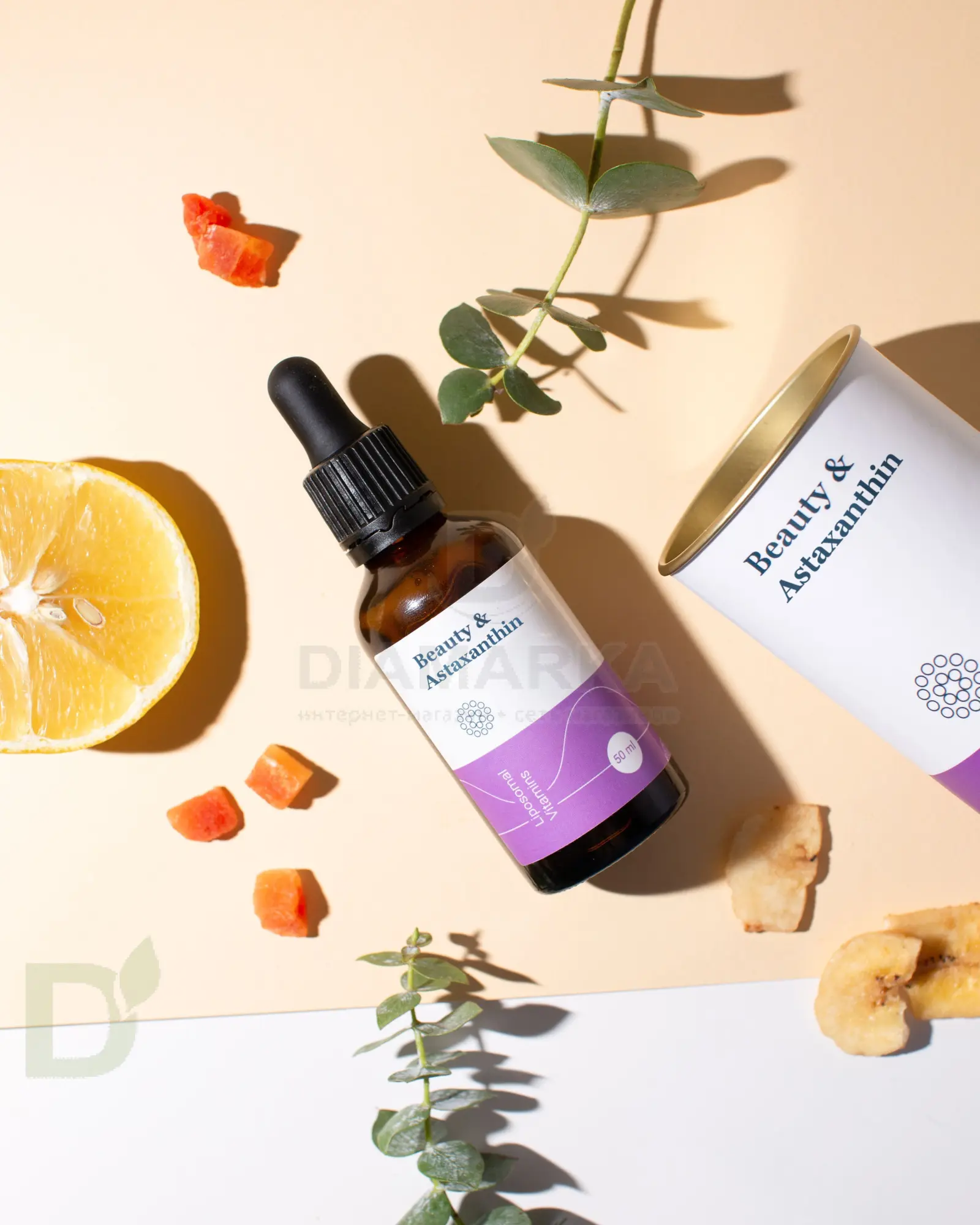 Витамины Liposomal Vitamins Astaxanthin/Астаксантин 50мл флакон в Перми