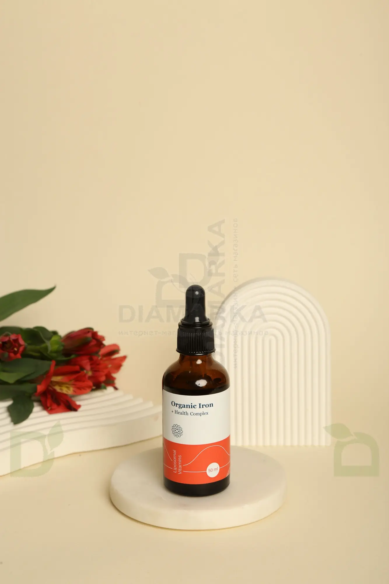 Витамины Liposomal Vitamins ORGANIC IRON 50мл флакон в Перми