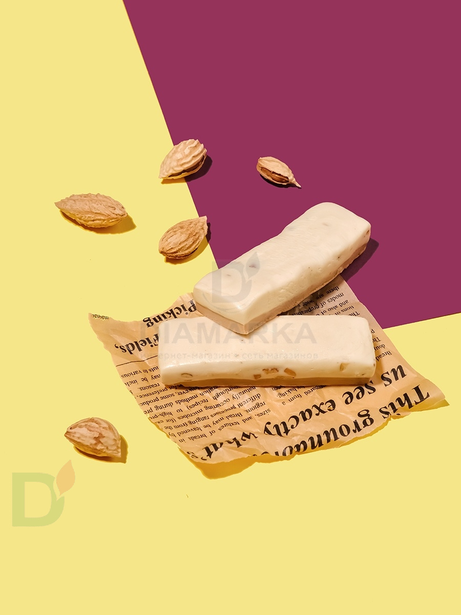 Батончик протеиновый FitnesShock Карамельный мусс с миндалем 40гр. в Перми