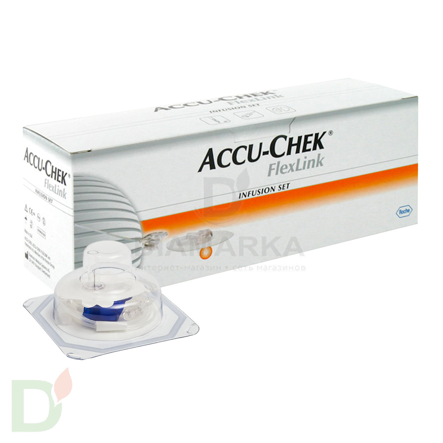 Акку-Чек Флекс-Линк 8/60, инфузионный набор, 1 шт