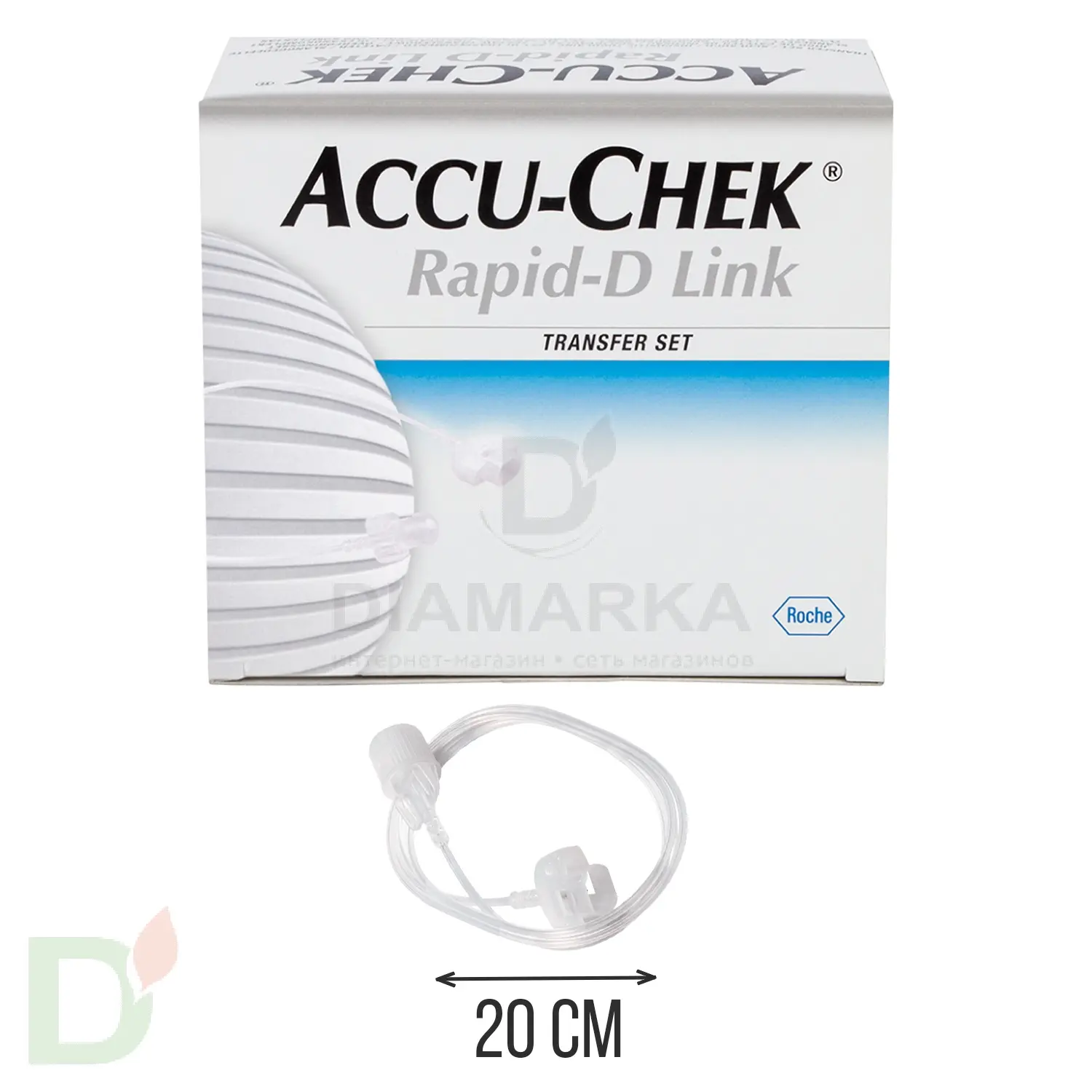 Удлинитель системы Акку-Чек Репид-Д Линк, 20 см, 1 шт.