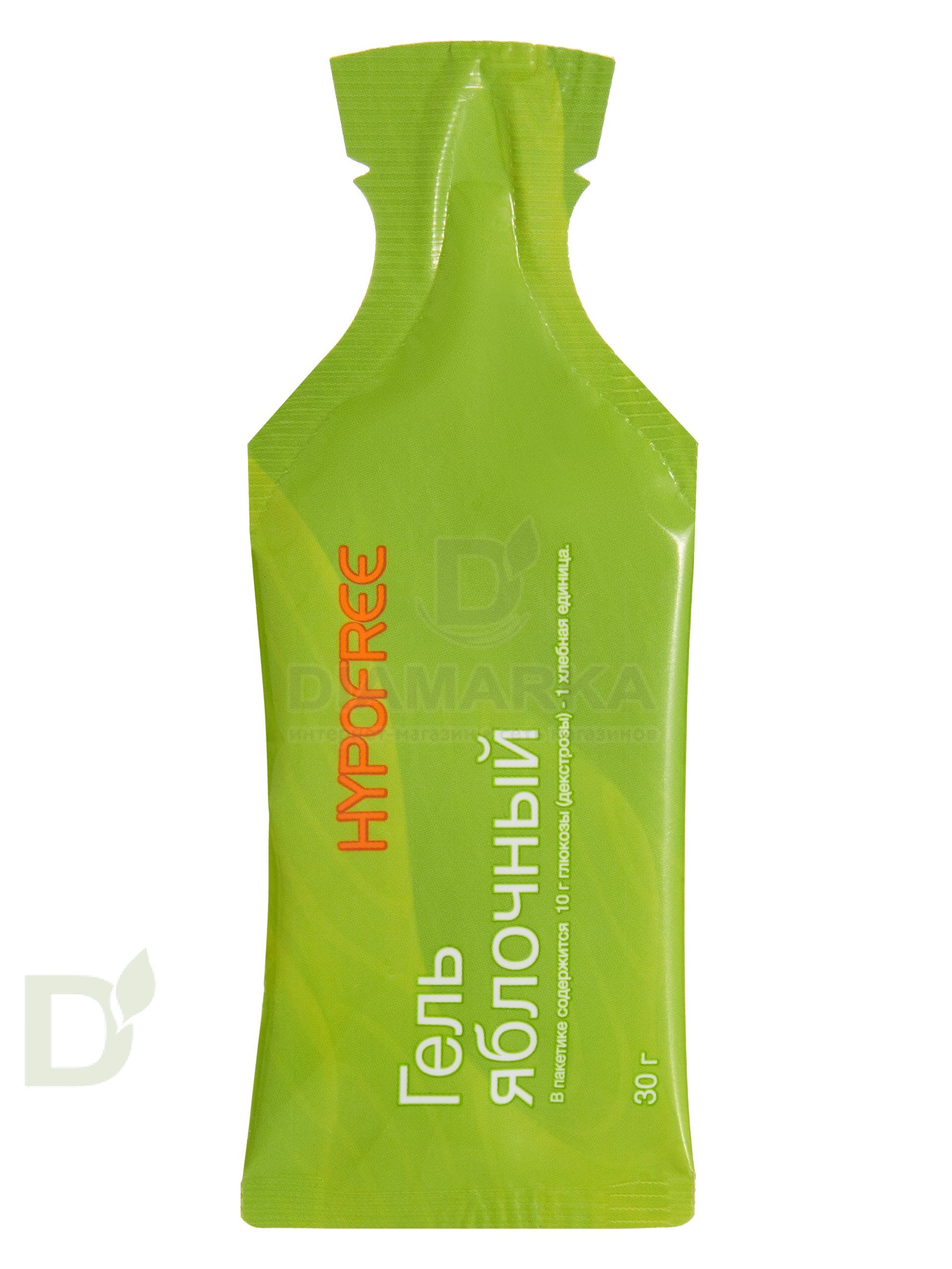 Гель HYPOFREE 1ХЕ Яблоко, мягкая упаковка, 30мл в Перми
