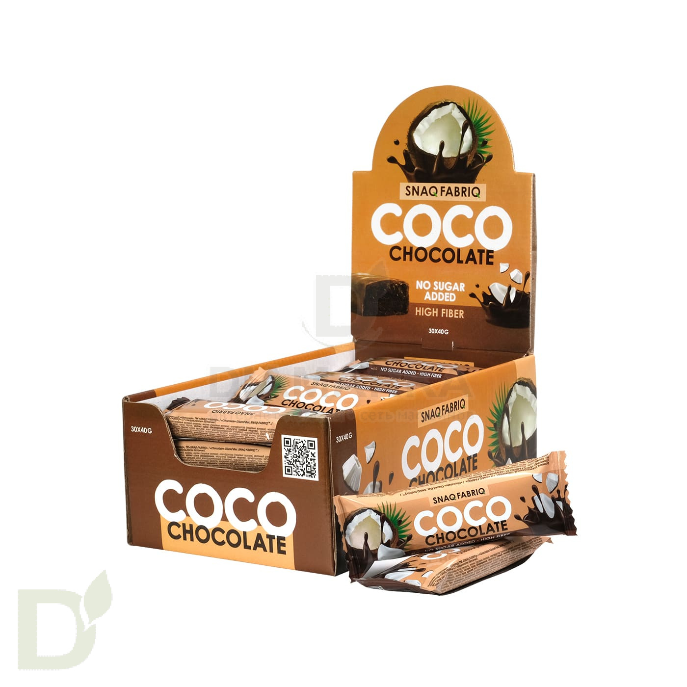 Батончик глазированный Snaq Fabriq Шоколад 40гр в Перми