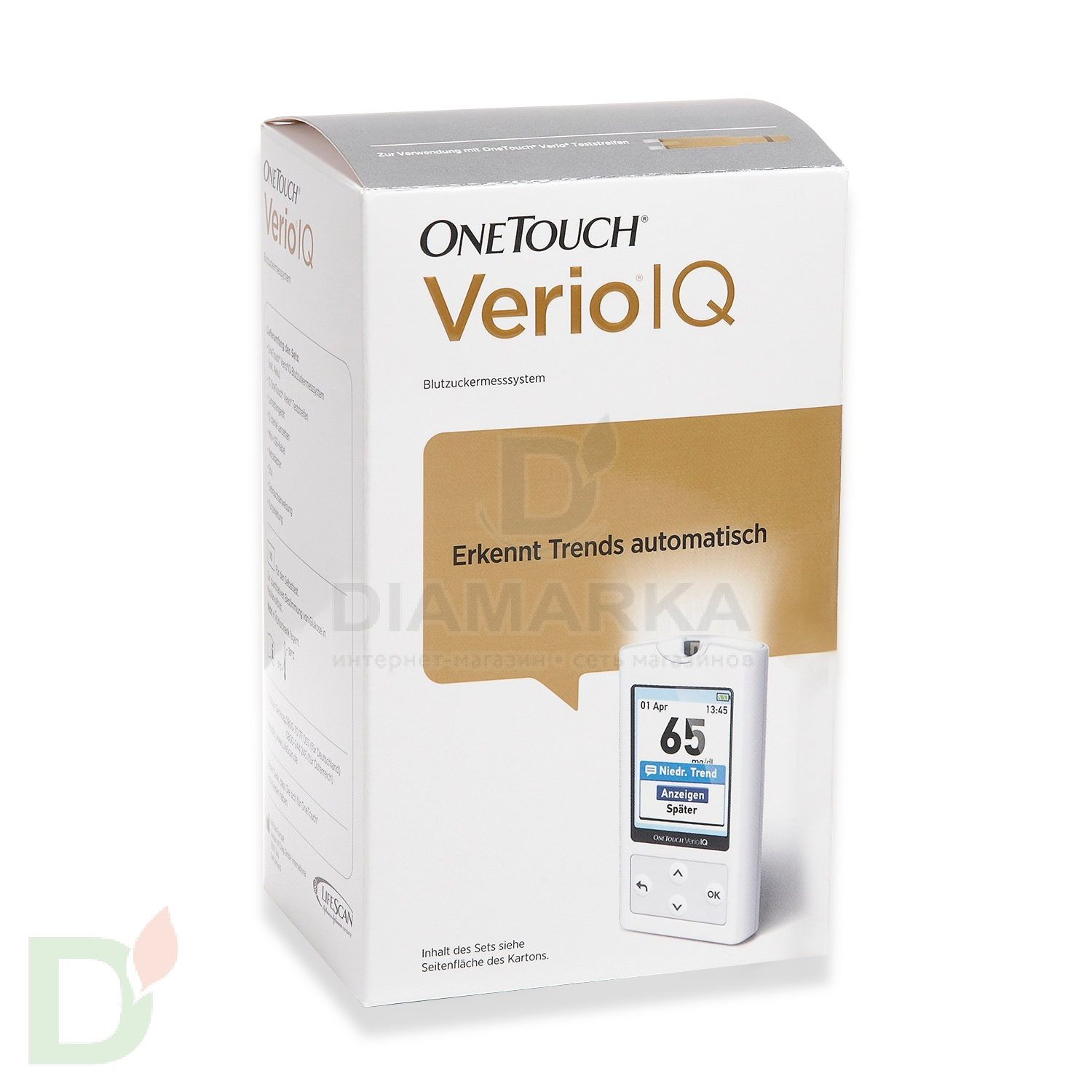 Глюкометр с цветным экраном OneTouch Verio IQ в Перми