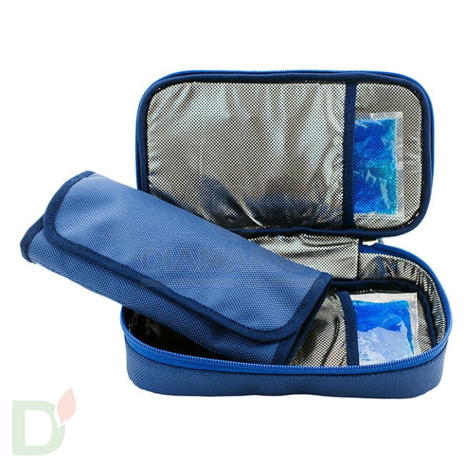 Термопенал Синий с 2-мя аккумуляторами холода