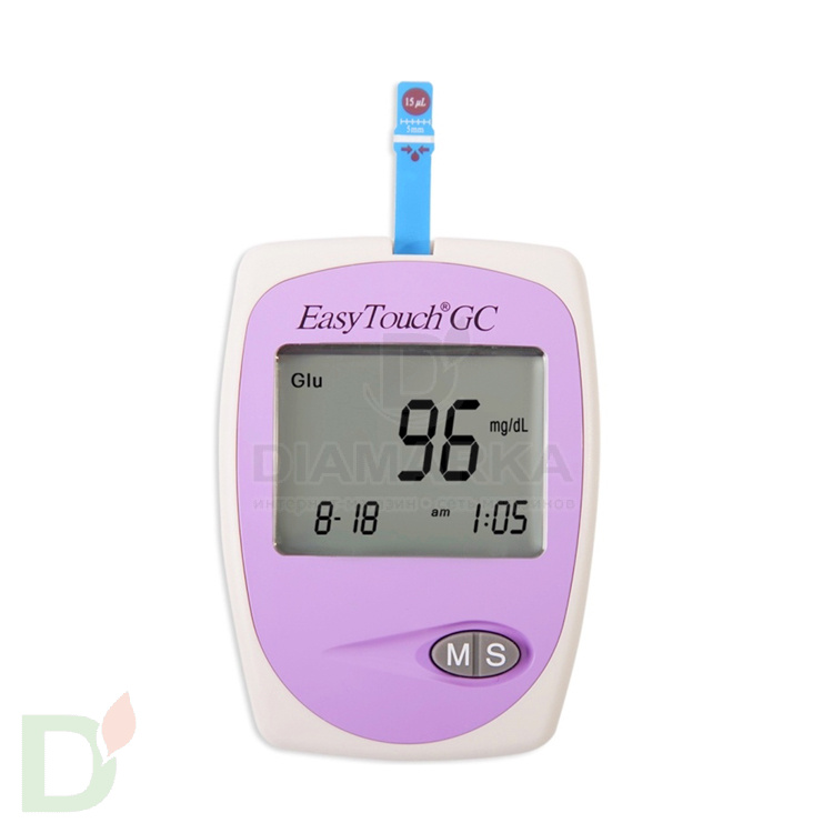 Анализатор крови EasyTouch GC на холестерин и глюкозу
