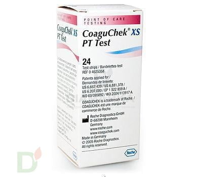 Тест-полоски Коагучек XS (Coaguchek XS) №24