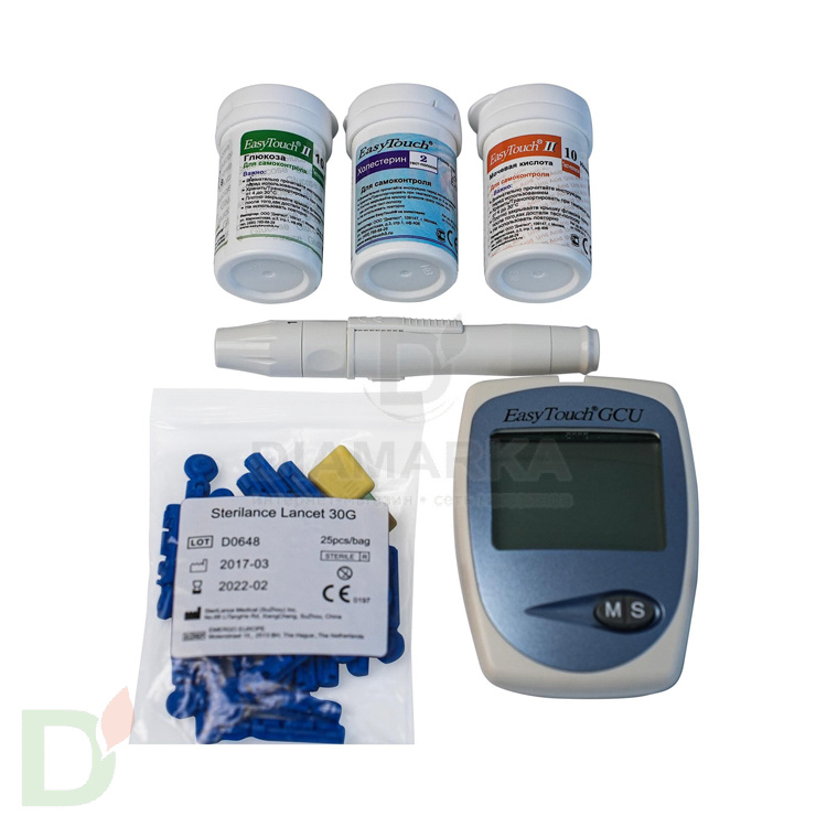 Биохимический анализатор ИзиТач (EasyTouch GCU) (глюкоза, холестерин и мочевая кислота в крови) в Перми