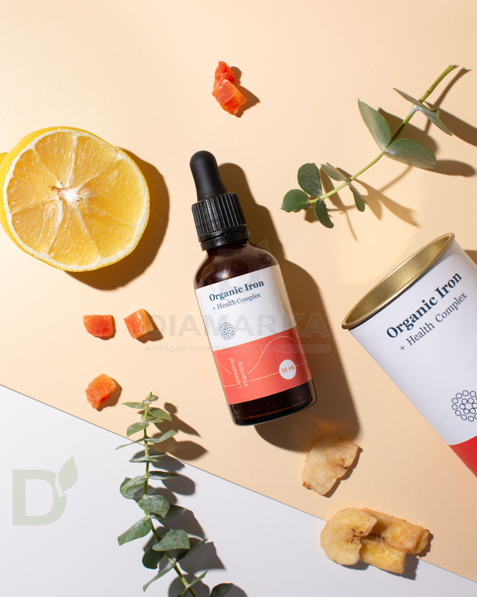 Витамины Liposomal Vitamins ORGANIC IRON 50мл флакон в Перми