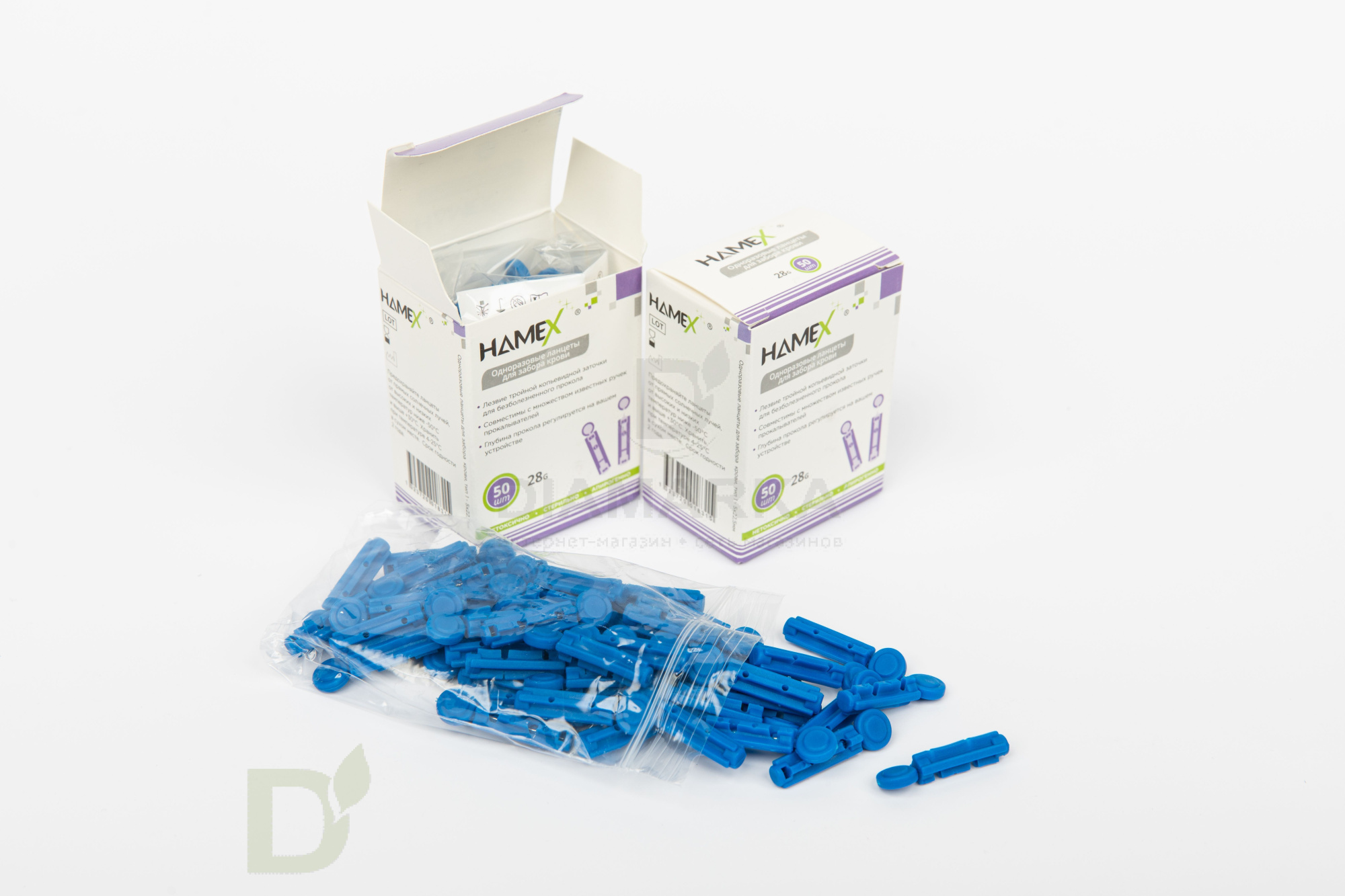 Ланцеты универсальные Hamex  28G №50