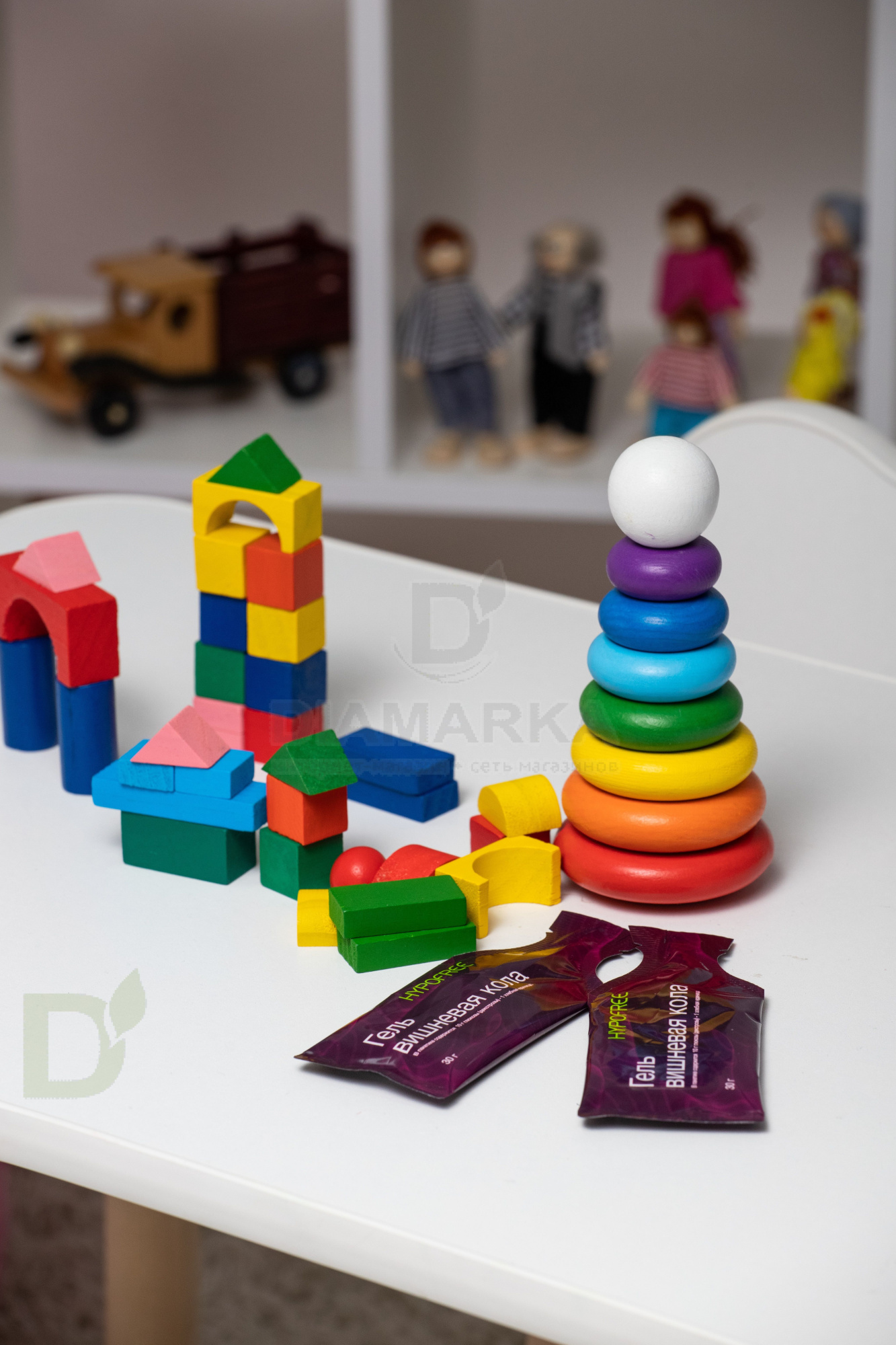 Гель HYPOFREE DIAMARKA 1ХЕ Вишневая Кола, мягкая упаковка, 10 саше по 30мл в Перми