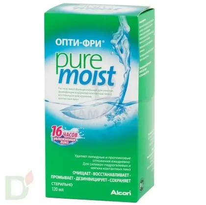 Раствор Опти-Фри PureMoist, 120 мл