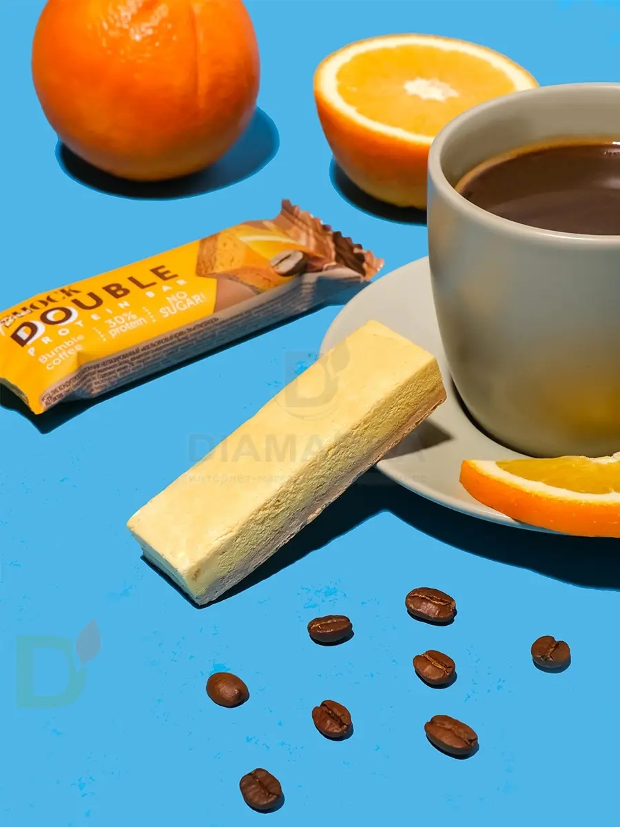 Батончик протеиновый FitnesShock Апельсиновый кофе 40гр. в Перми