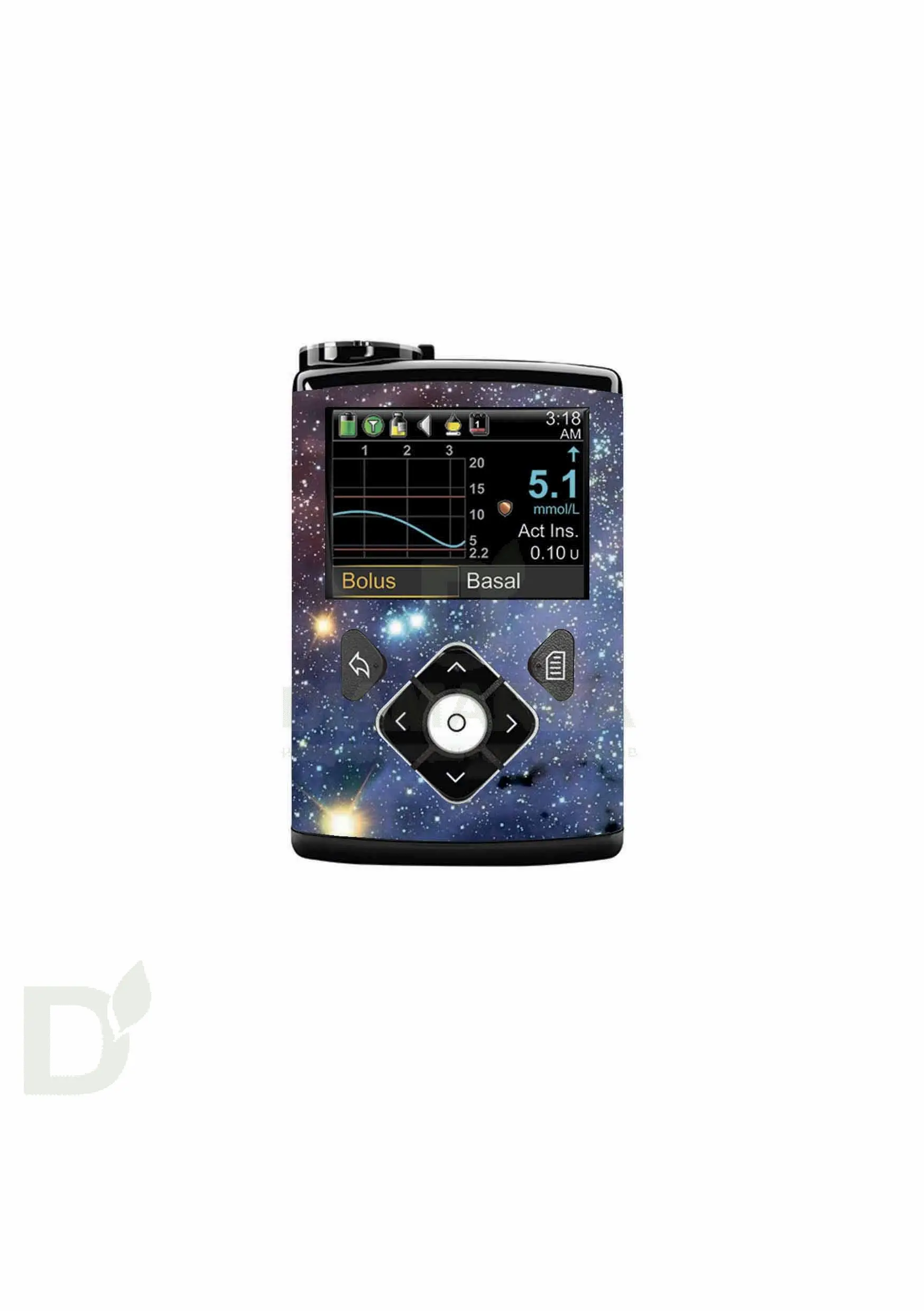 Наклейка на инсулиновую помпу Медтроник 640G, 720G, 740G и 780G