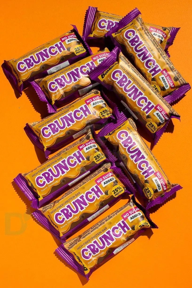 Батончик протеиновый BOMBBAR глазированный Кранч Ваниль Чизкейк 50гр. в Перми