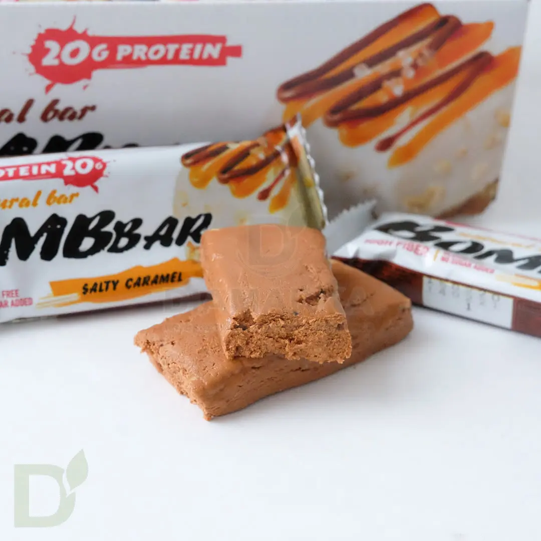 Батончик BOMBBAR Соленая карамель 60 гр. в Перми