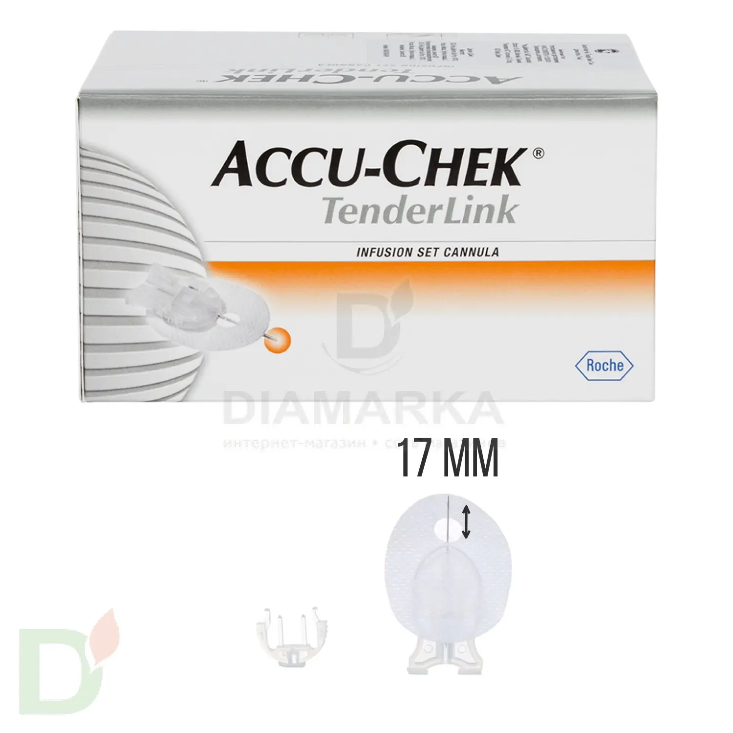 Акку-Чек ТендерЛинк, игла 17мм, 1 шт.
