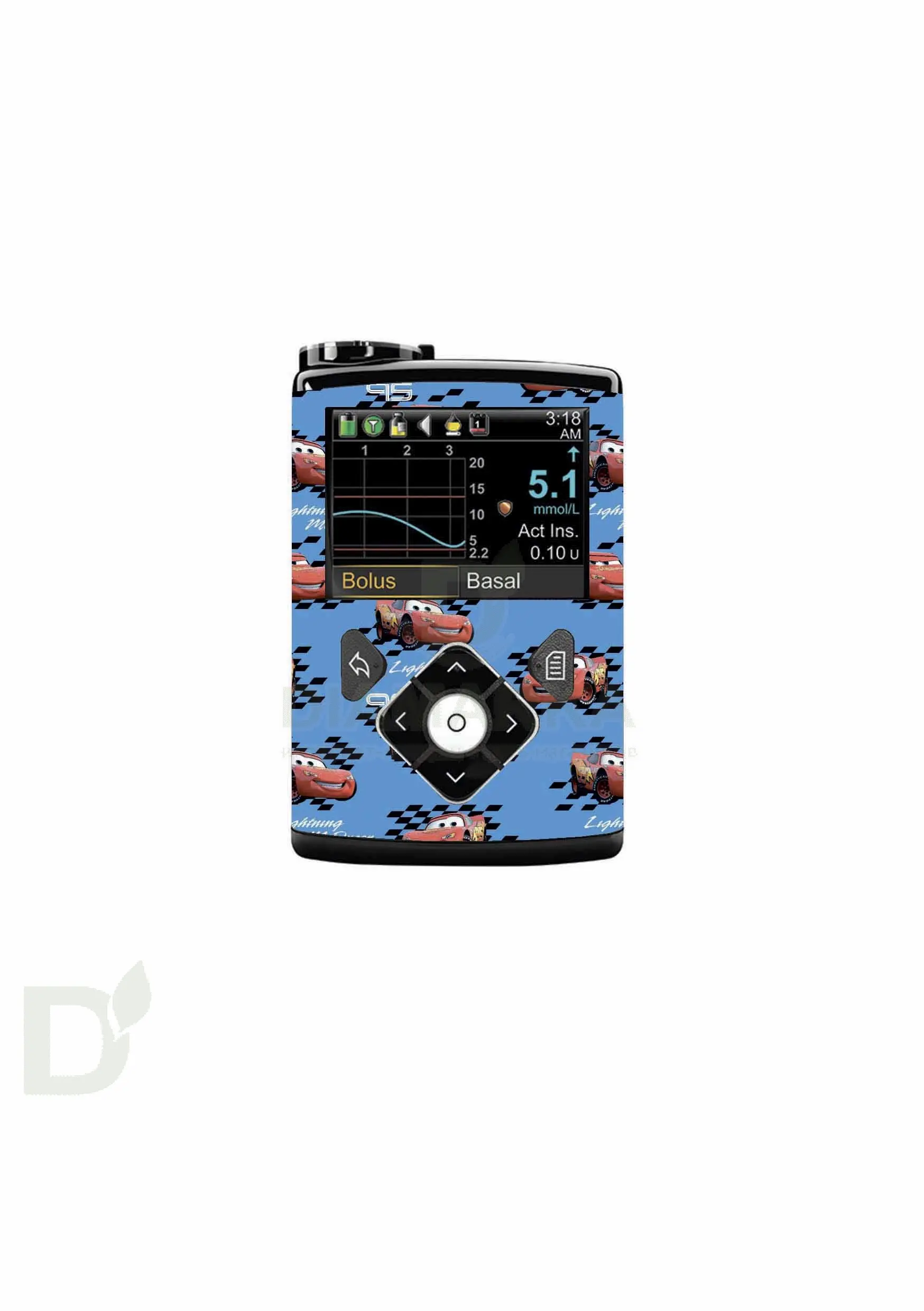 Наклейка на инсулиновую помпу Медтроник 640G, 720G, 740G и 780G