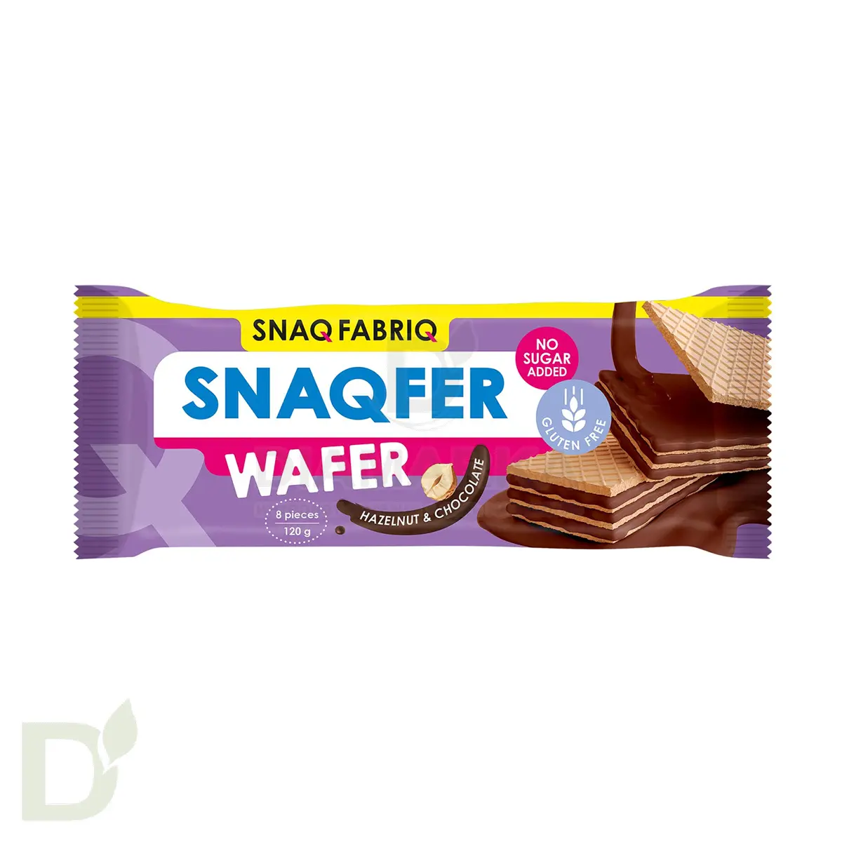 Вафли Snaq Fabriq WAFER неглазированные шоколад-фундук, 120гр в Перми