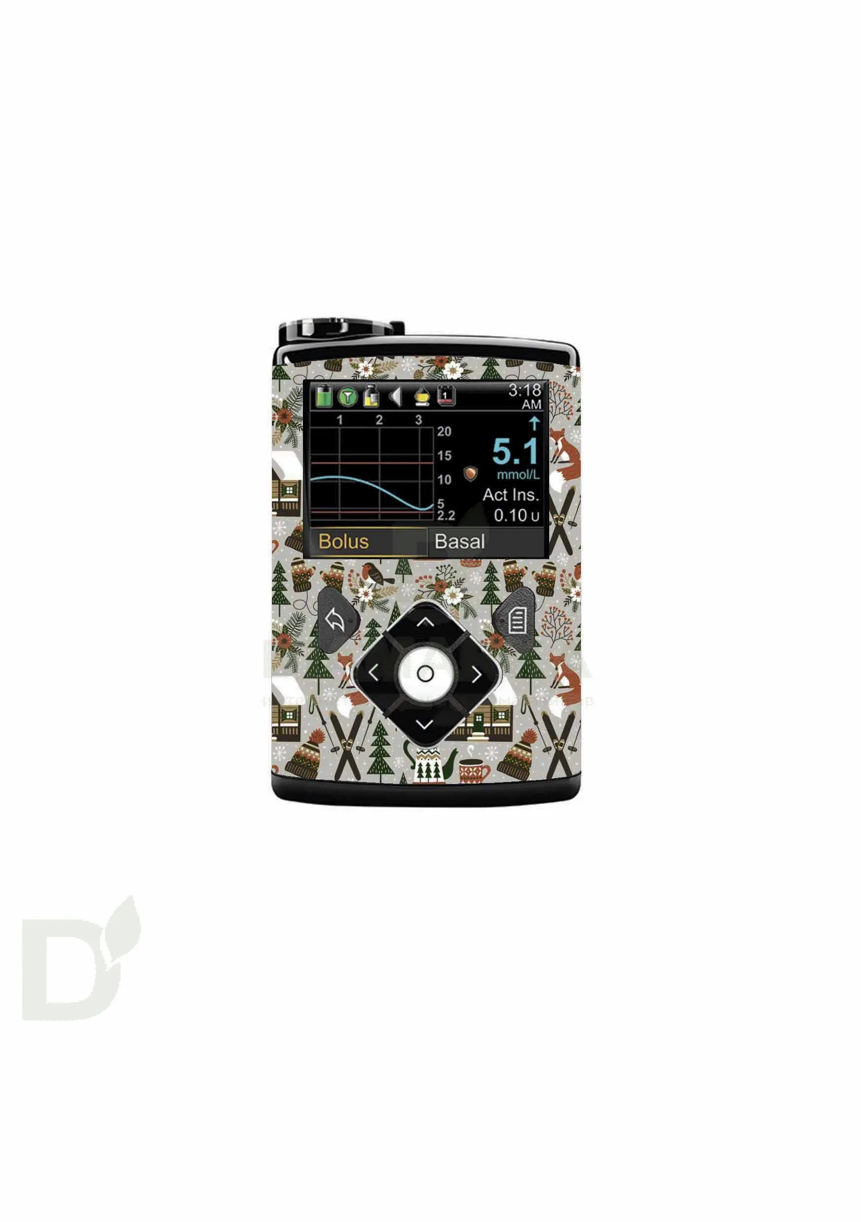 Наклейка на инсулиновую помпу Медтроник 640G, 720G, 740G и 780G