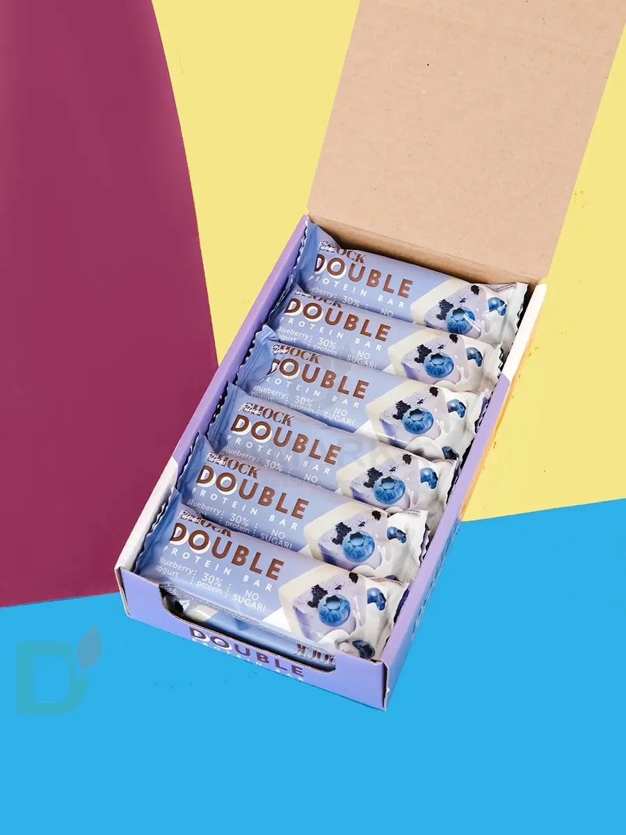 Батончик протеиновый FitnesShock Черничный йогурт 40гр. в Перми