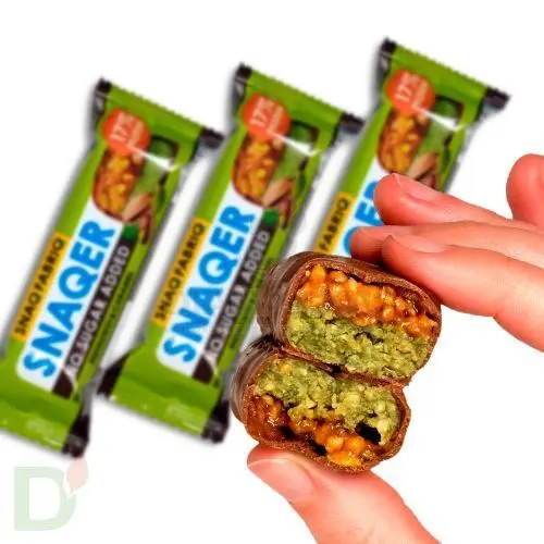 Батончик Snaq Fabriq глазированный Фисташка и карамель 50гр. в Перми